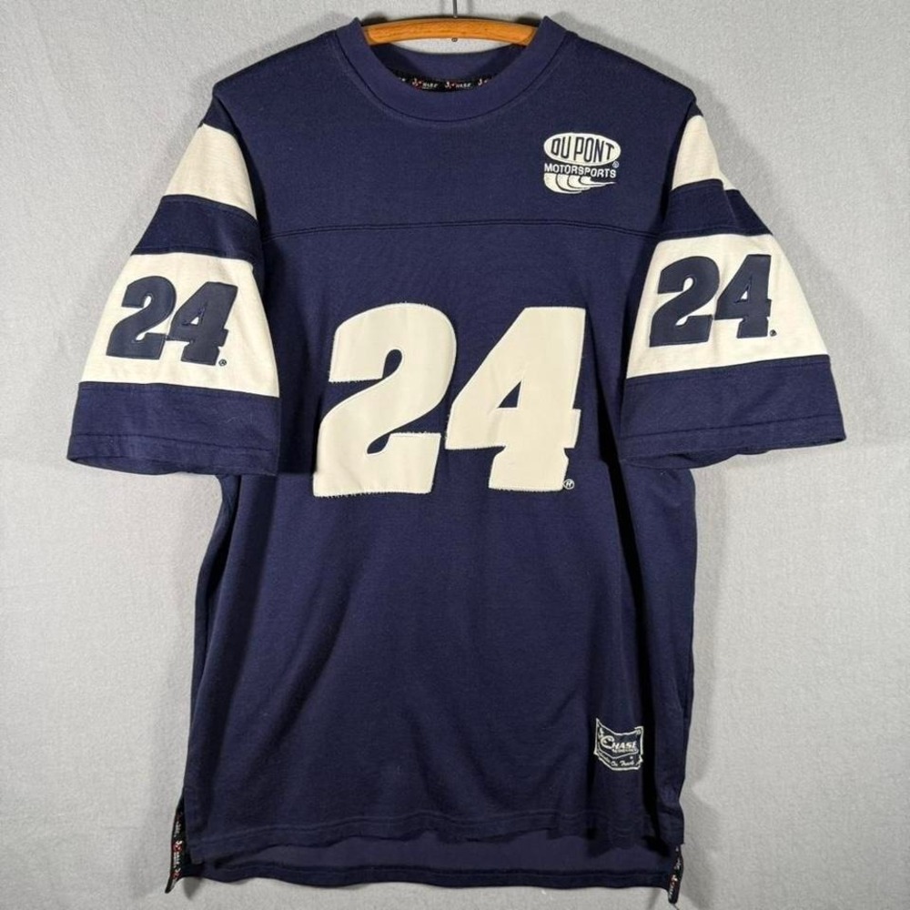 Vintage NASCAR Jeff Gordon Chase Authentics Football Jersey Streetwear Racing